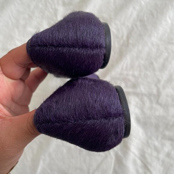 Tory Burch Purple Calf Hair Flats (sz 5) - Picture 5 of 8